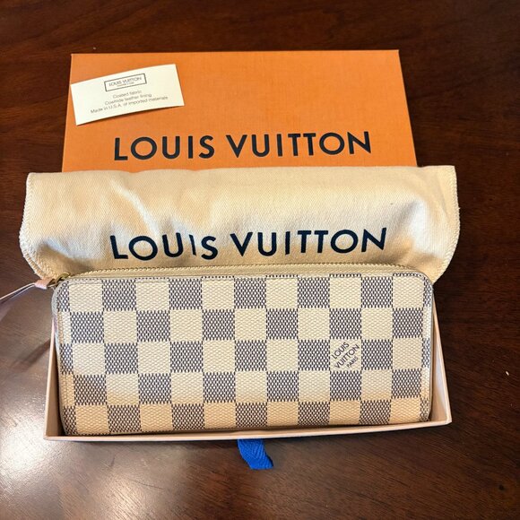 Louis Vuitton Clemence Leather Wallet - Picture 1 of 8
